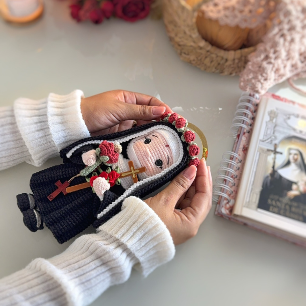 As Quatro Virtudes | Flores de Fé - 15cm Cada