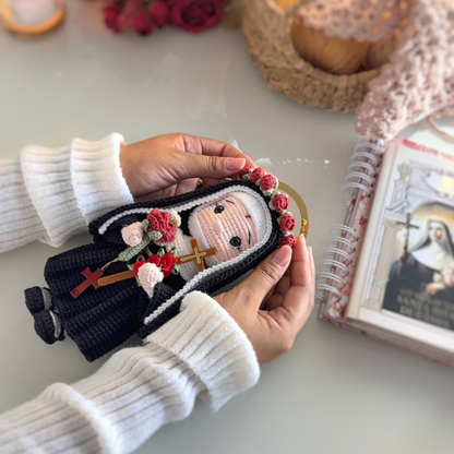 As Quatro Virtudes | Flores de Fé - 15cm Cada