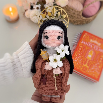 As Quatro Virtudes | Flores de Fé - 15cm Cada