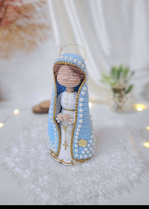 Virgem Maria Crochê  |  22cm