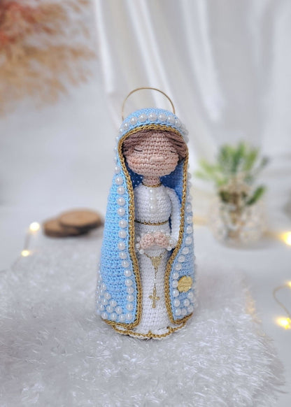 Virgem Maria Crochê  |  22cm